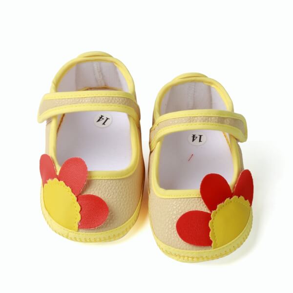 Giày tập đi bé gái CF A077049 Vàng