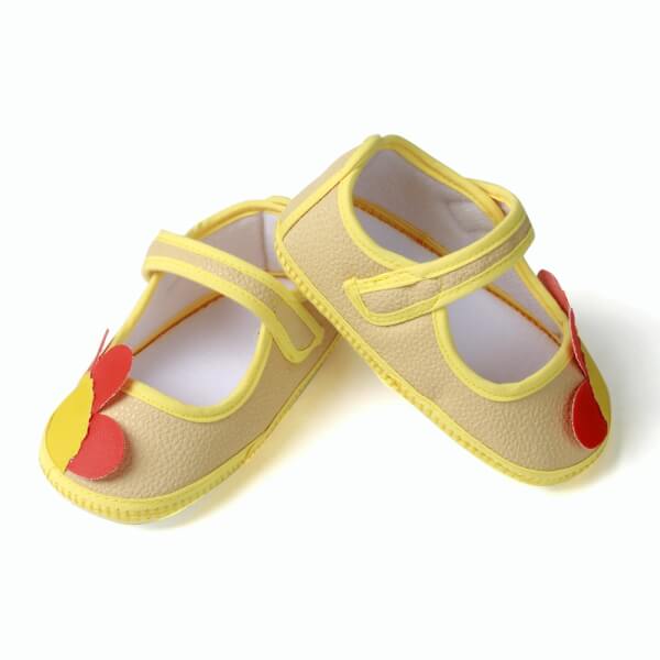 Giày tập đi bé gái CF A077049 Vàng