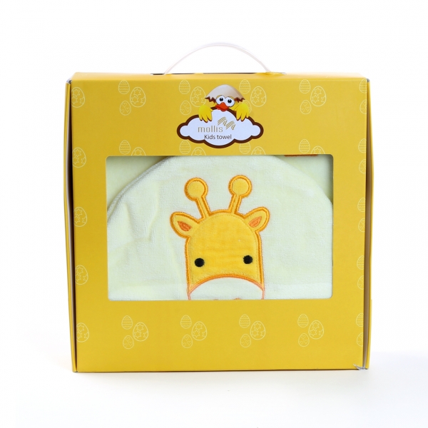 Khăn choàng tắm cao cấp cho bé Mollis N29 (hươu vàng)