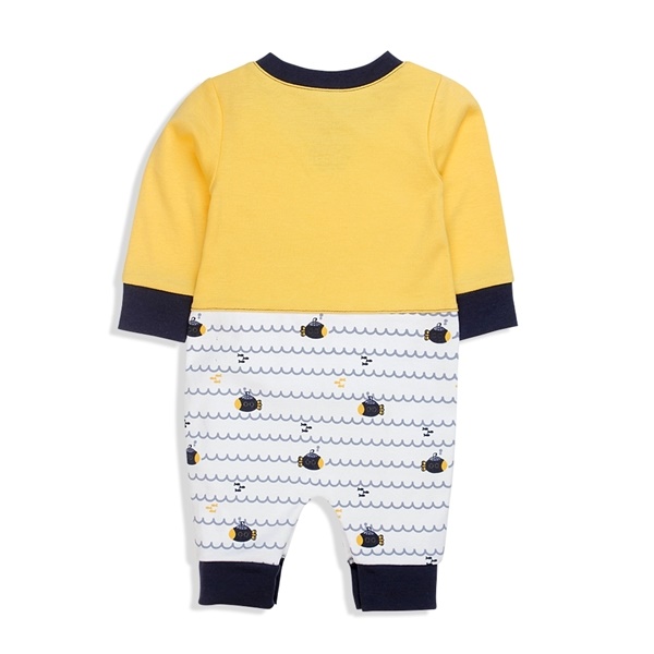 Body bé trai dài CF I117028 Vàng