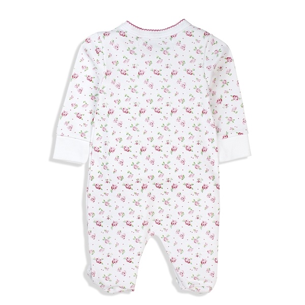 Body bé gái dài CF I117006 Trắng