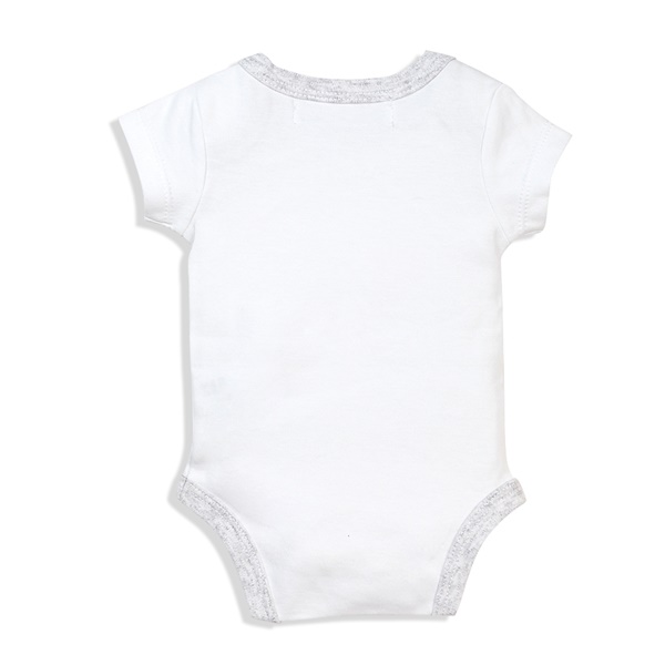 Set 3 body bé gái ngắn CF I117008 Trắng