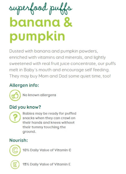 Thực phẩm bổ sung bánh xốp ăn dặm vị chuối và bí ngô Happy Baby