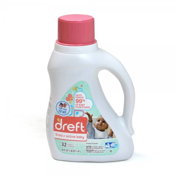 Nước giặt Dreft Năng Động cho Bé