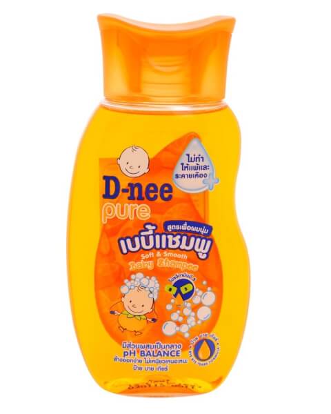 Dầu gội mềm mượt em bé D-nee Baby - Dưới 3 tuổi Cam 200ml