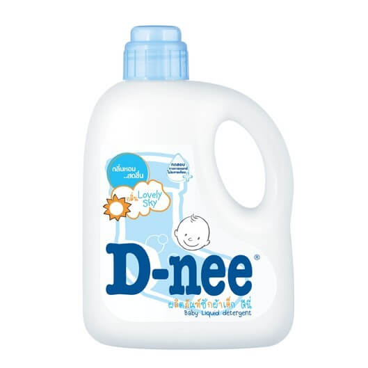 Dung dịch giặt quần áo D-nee 960ml Xanh