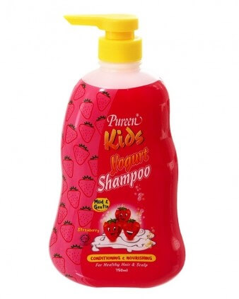 Dầu gội trẻ em Pureen tinh chất Sữa chua & Dâu 750ml