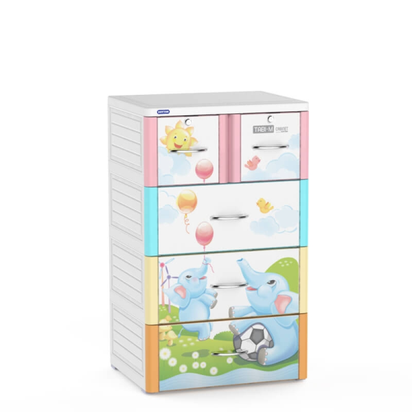 Tủ TABI - M - Voi - Đa sắc
