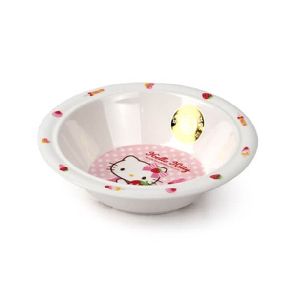 Bát tròn bằng nhựa Hello Kitty LKT459-Ø163 x 40mm
