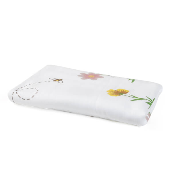 Khăn lông Mollis 60*120 - màu trắng,vải mùng 2 lớp,B581