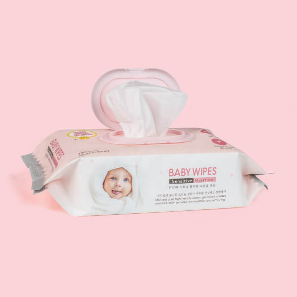 Combo 3 Khăn ướt ConCung Gentle Care Hàn Quốc cho da nhạy cảm, 100 tờ (màu hồng)