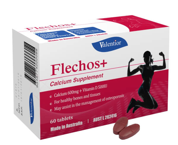 Thực phẩm bảo vệ sức khỏe Flechos+, Valentior, 60 viên