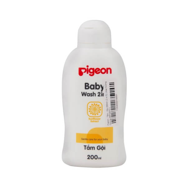 Tắm - Gội 2 in 1 - Hoa Hướng Dương Pigeon 200ml