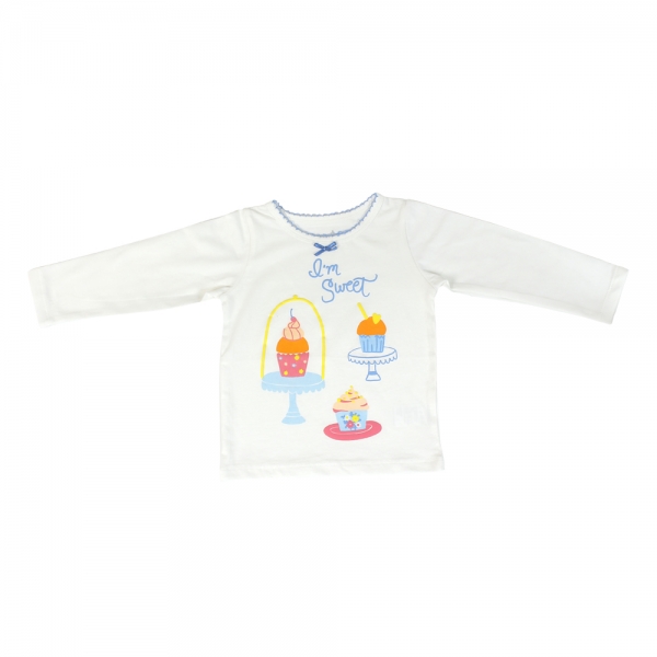 Bộ thun bé gái tay dài Carrot G105021