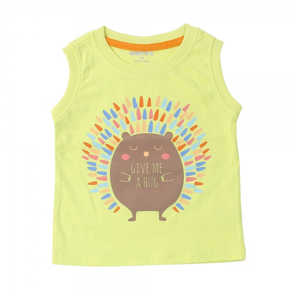 Áo thun bé trai sát nách Carrot B115013