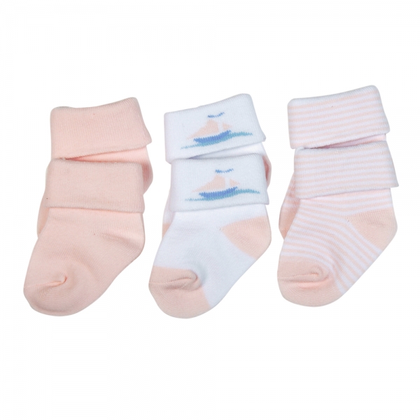 Bộ 3 đôi vớ bé gái Carrot I1105013