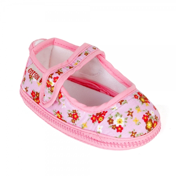 Giày tập đi bé gái S125025, Đỏ