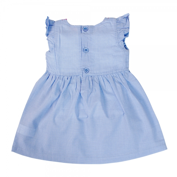 Đầm vải bé gái sát nách Carrot G125018