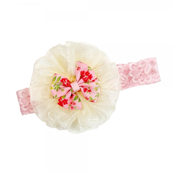 Băng đô ren Carrot A016028, Hồng