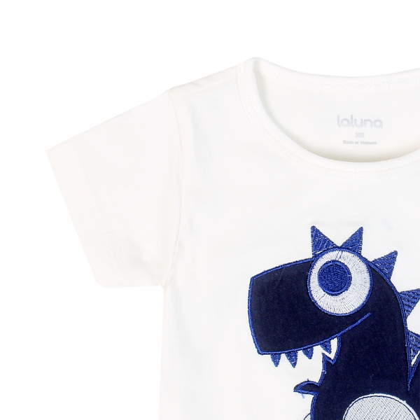 Áo thun bé trai tay ngắn Laluna B056003