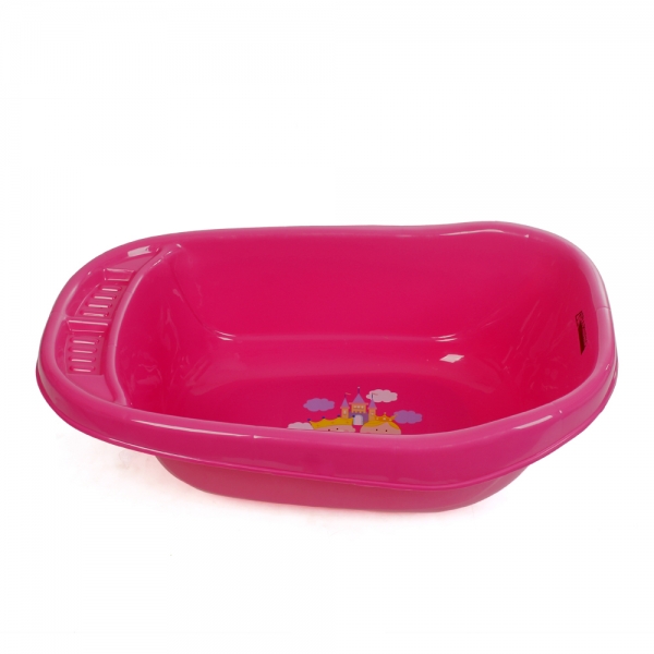 Thau tắm trẻ em Nanny 3073/PK Hồng
