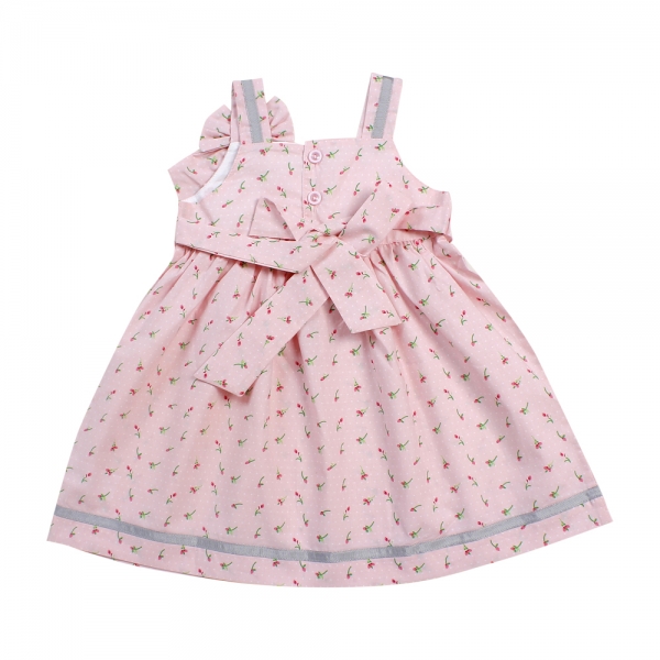 Đầm vải bé gái Laluna G066009