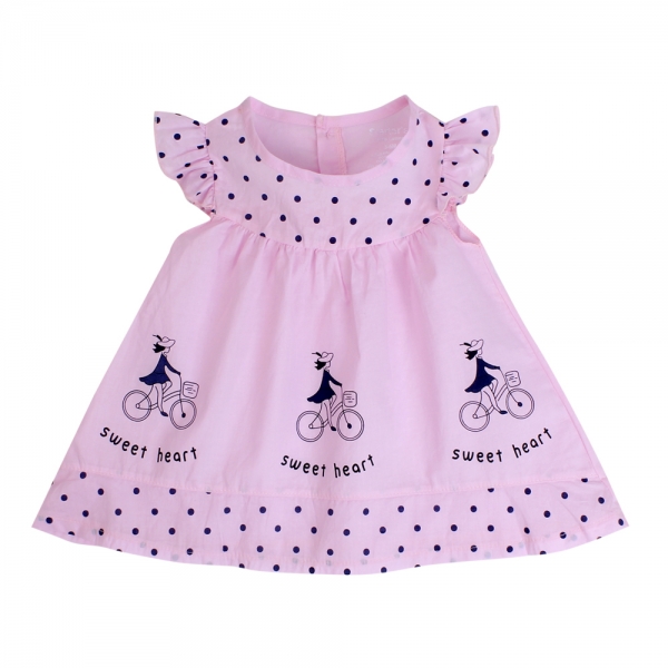 Đầm vải bé gái Wonderchild G126008