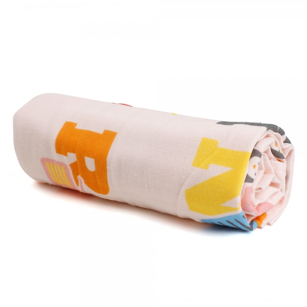 Khăn tắm Mollis cho bé BM6A 50x100cm Hồng