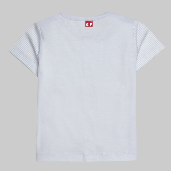 Bộ thun bé trai ngắn CF B068007 Xanh