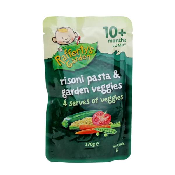 Mì Ống Risoni & Các Loại Rau Củ Lumpy Rafferty’s Garden