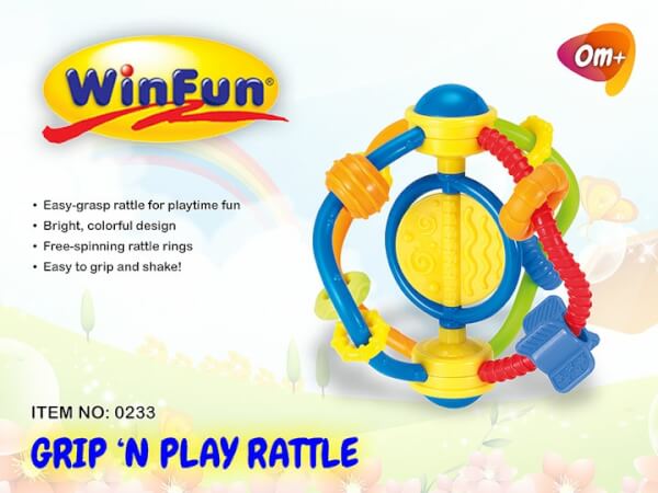 Xúc xắc bằng nhựa Winfun 0233-NI hiệu Winfun