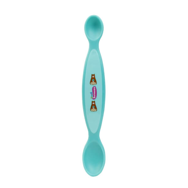 Muỗng 2 đầu ConCung Good (2 cái, hồng và xanh lá)