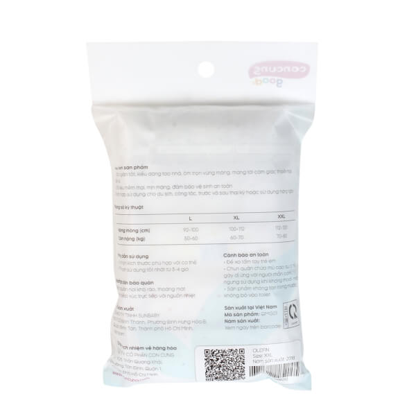 Quần lót tiện lợi Concung Good (Olefin, size L, 5 cái/gói)