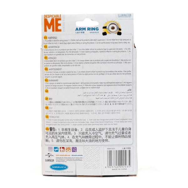 Phao tay Minion 12*23cm XMA1523