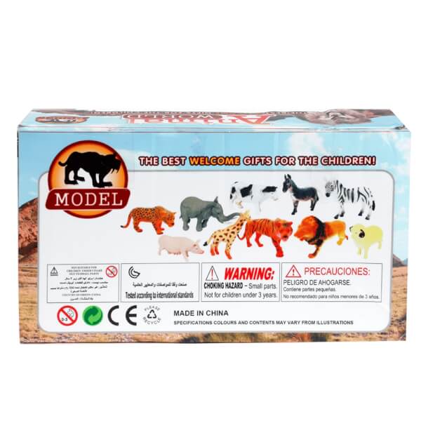 Hộp thế giới động vật nuôi CY124689 (12pcs)