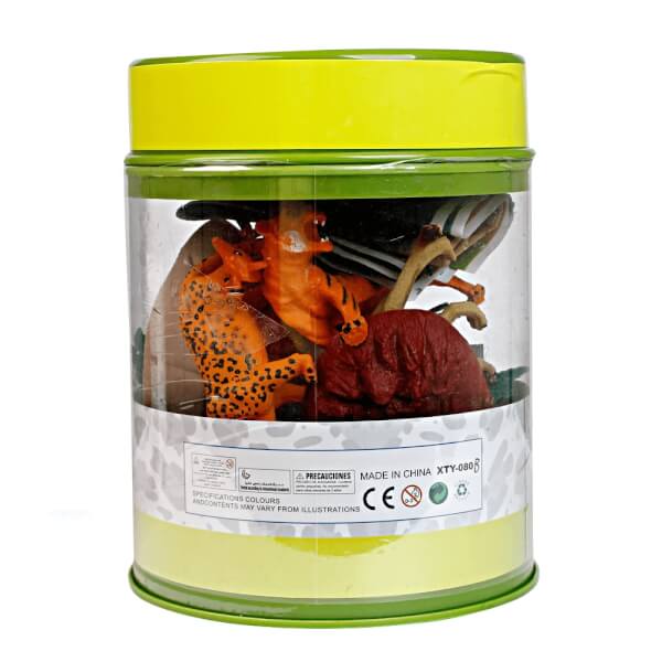 Hộp thế giới động vật hoang dã kèm bản đồ CY124336 (30pcs)