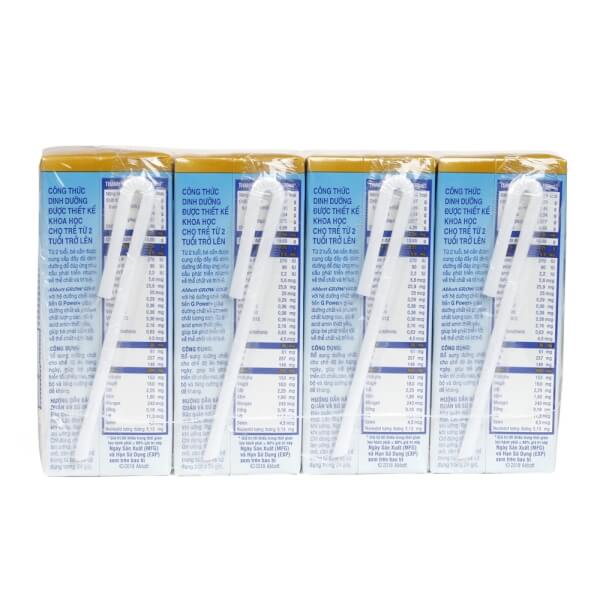 Thực phẩm bổ sung cho trẻ từ 2 tuổi trở lên : Abbott Grow Gold hương vani - Lốc 4 hộp