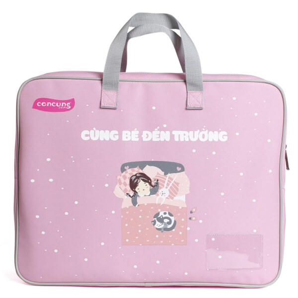 Túi đựng gối bé gái CF Hồng