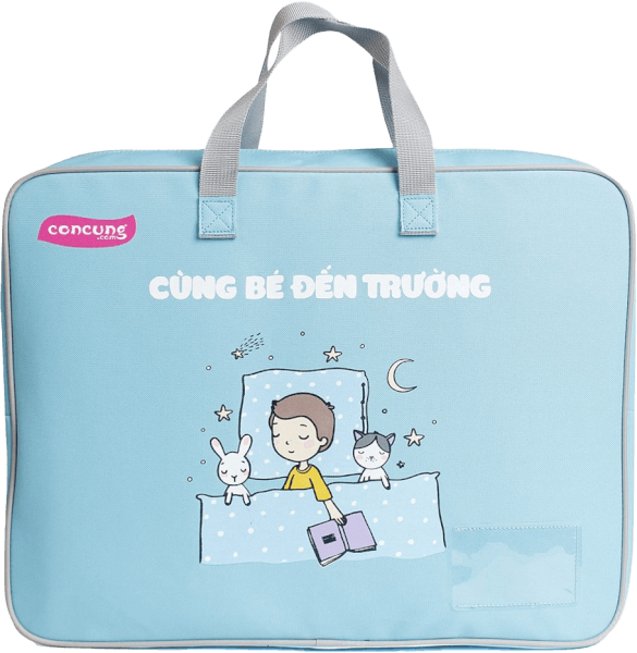 Túi đựng gối bé trai CF Xanh