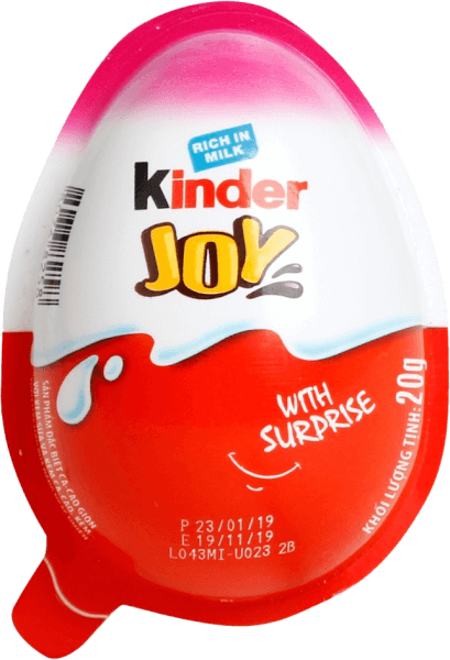 Kẹo trứng Kinder Joy cho bé gái, 20g