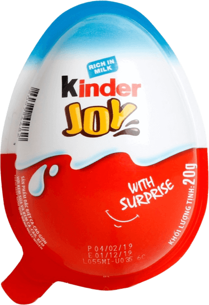 Kẹo trứng Kinder Joy cho bé trai, 20g