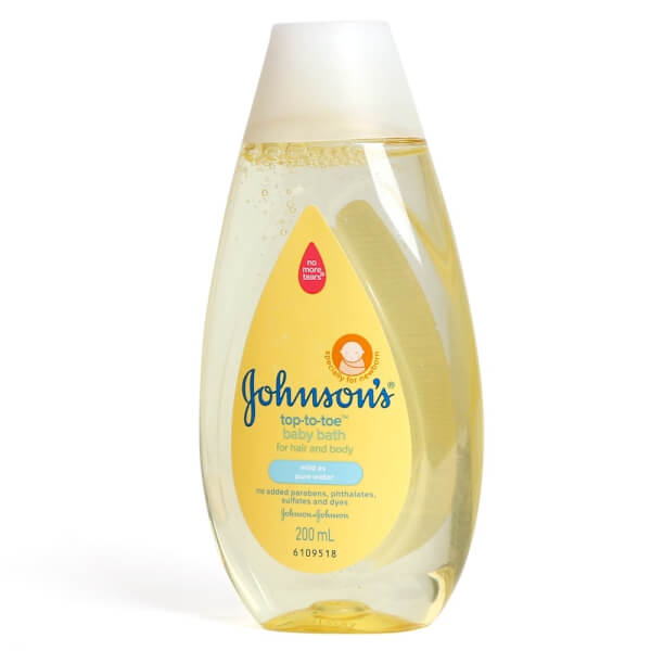 Sữa tắm gội toàn thân Johnson Baby 200ml