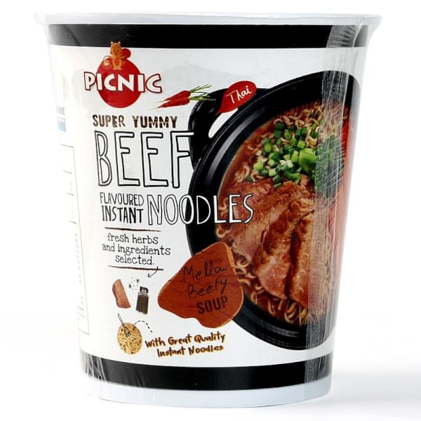 Mỳ ly Picnic vị bò