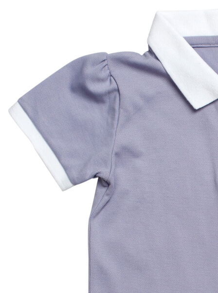 Áo polo bé gái CF G069011 Tím