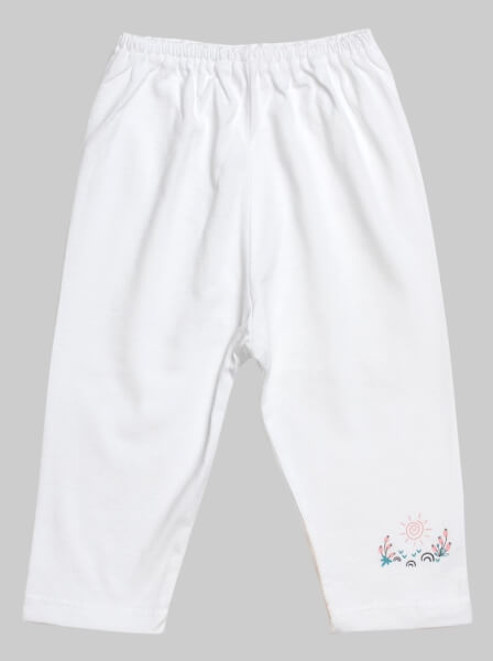 Quần sơ sinh dài CF I049001 Trắng