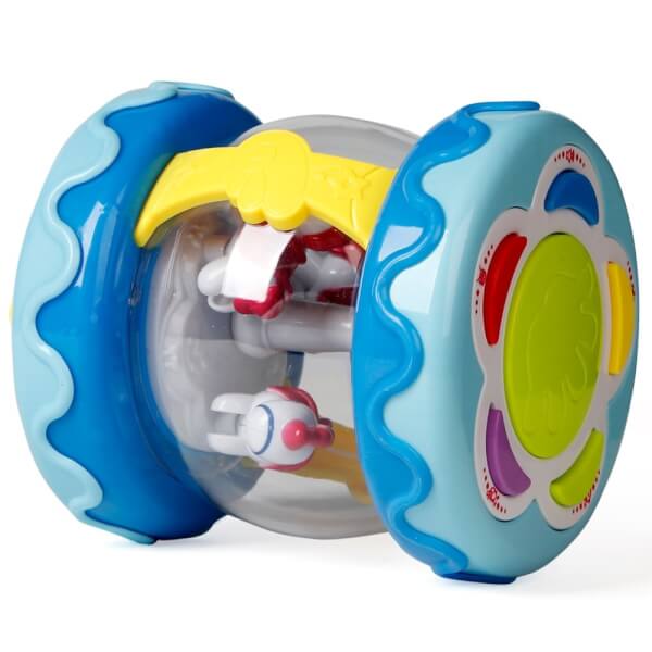 Trống quay vòng có đèn và nhạc - HE0701