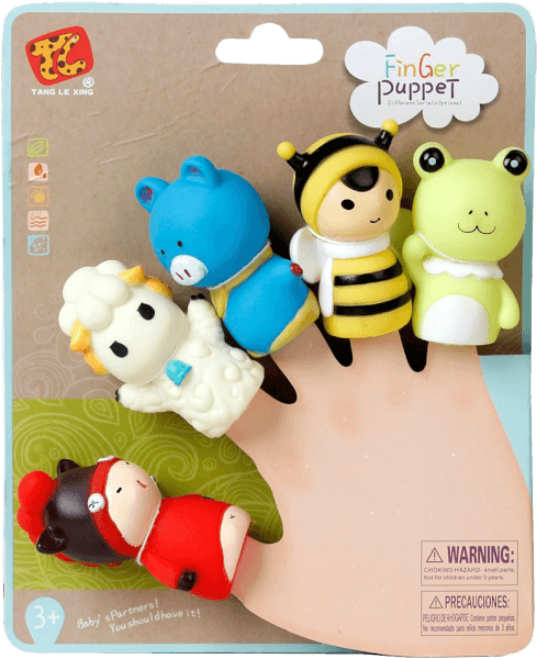 Bộ thú rối xỏ ngón tay RFD269461