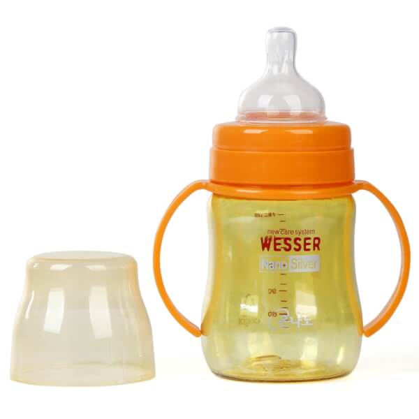 Bình sữa cố rộng Wesser 180ml