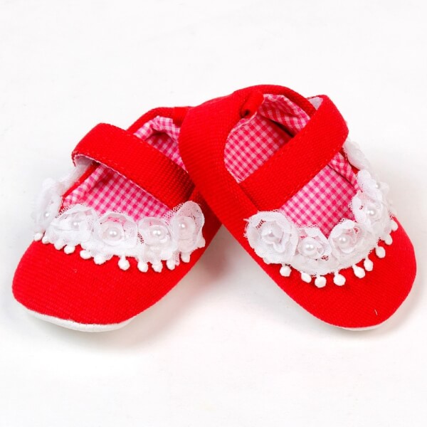 Giày tập đi bé gái CF A059011 Đỏ