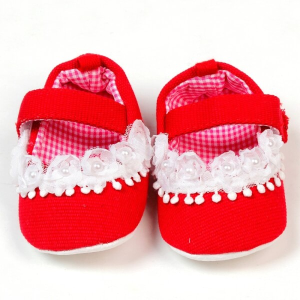 Giày tập đi bé gái CF A059011 Đỏ